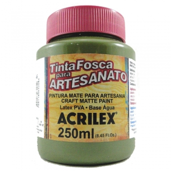 TINTA ACRILEX FOSCA P/ARTES.250 ML 545-VD.OLIVA