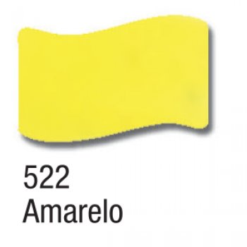 ESMALTE VITRAL ACRILEX 37 ML 522-AMARELO