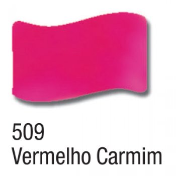 VERNIZ VITRAL ACRILEX 37 ML 509-VM CARMIM