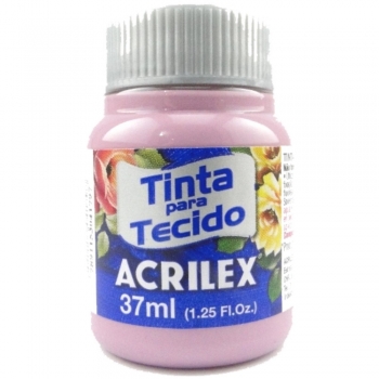 TINTA TECIDO FOSCA ACRILEX 37 ML 581 ROSA CICLAME